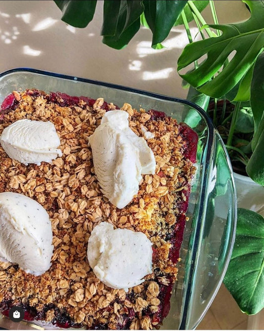 Berry Crumble Desert Recipe