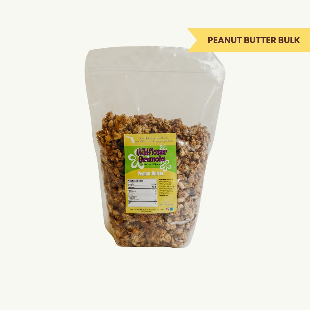 Bulk Peanut Butter - 5lb bag - Wildflower Granola