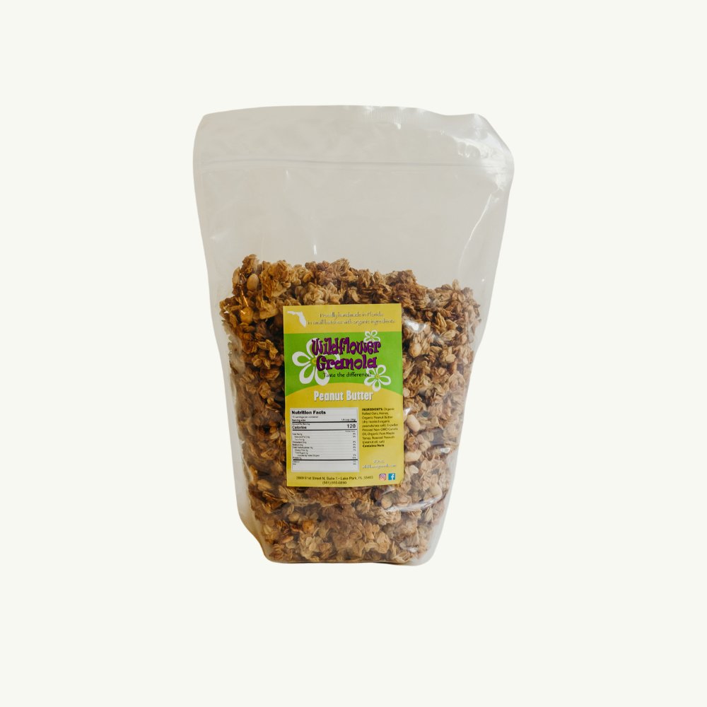 Bulk Peanut Butter - 5lb bag - Wildflower Granola