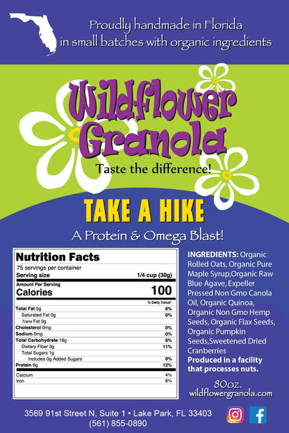 Bulk Take a Hike - 5lb bag - Wildflower Granola