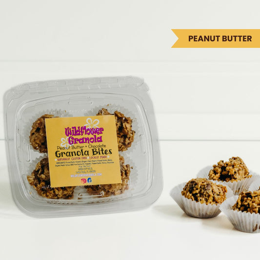 Peanut Butter Protein Bites - Wildflower Granola