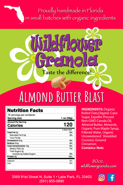 Bulk Almond Butter Blast - 5lb bag